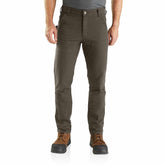 Slim Tapered Rugged Flexâ„¢ Duck Double-Front Dungaree