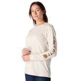 Women's Dearborn Loose LS Logo T-Shirt