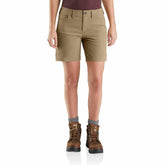 Women's Force Relaxed Fit Lightweight Ripstop Cargo Work Short