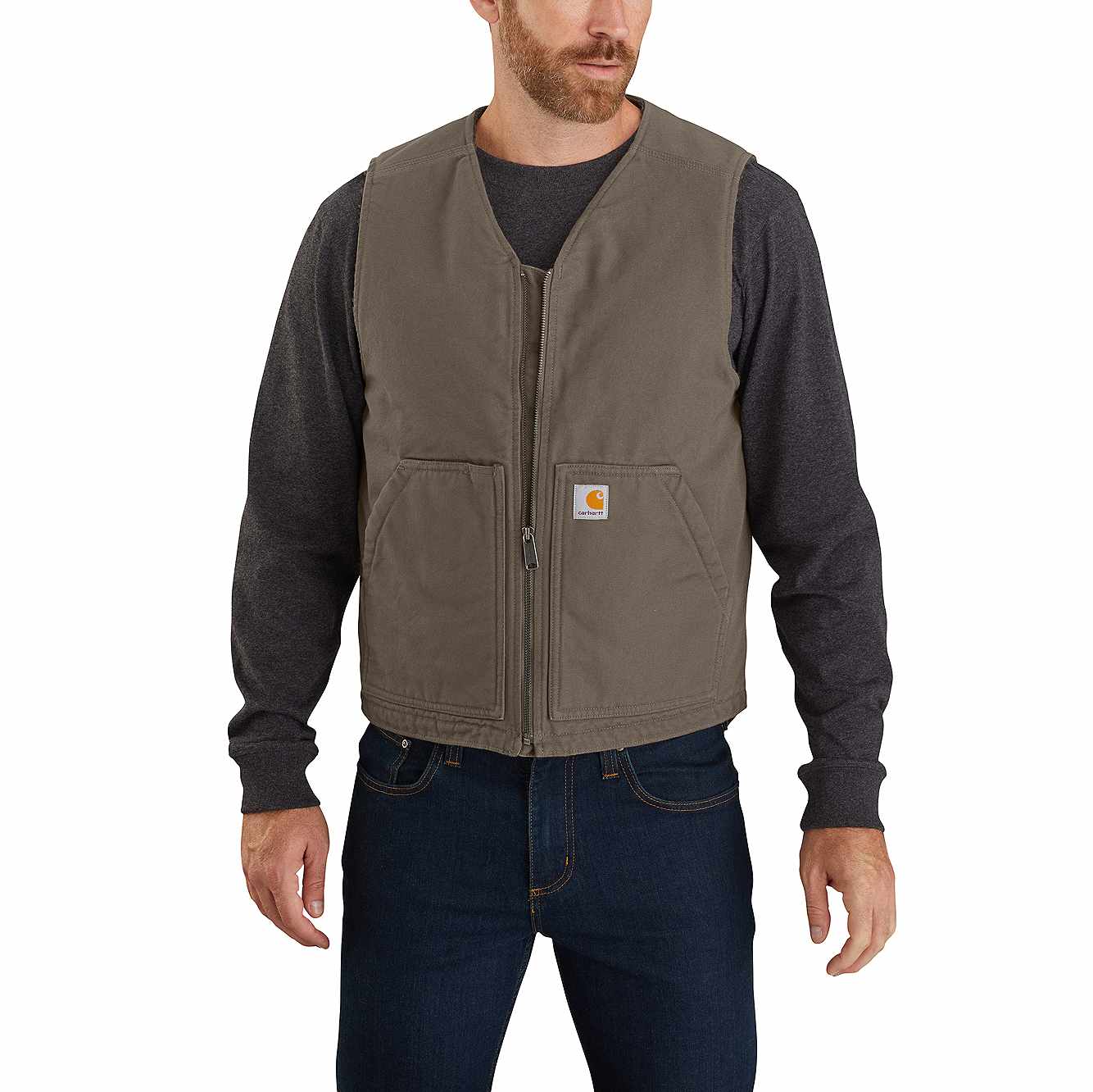 Washed Duck Rugged Vest