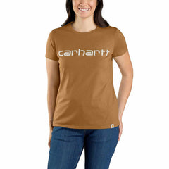 Women's TENCEL™ Fiber Series Relaxed Fit Short-Sleeve Logo T-Shirt