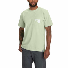 Relaxed Fit Heavyweight Short-Sleeve Pocket 1889 Graphic T-Shirt
