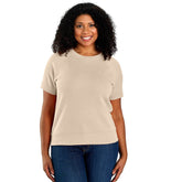 Women's TENCELâ„¢ Fiber Series Relaxed Fit French Terry Short-Sleeve Sweatshirt