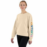 Women's TENCELâ„¢ Fiber Series Loose Fit Sleeve Graphic Sweatshirt