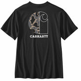 Relaxed Fit Lightweight Short-Sleeve Pocket Camo Graphic T-Shirt