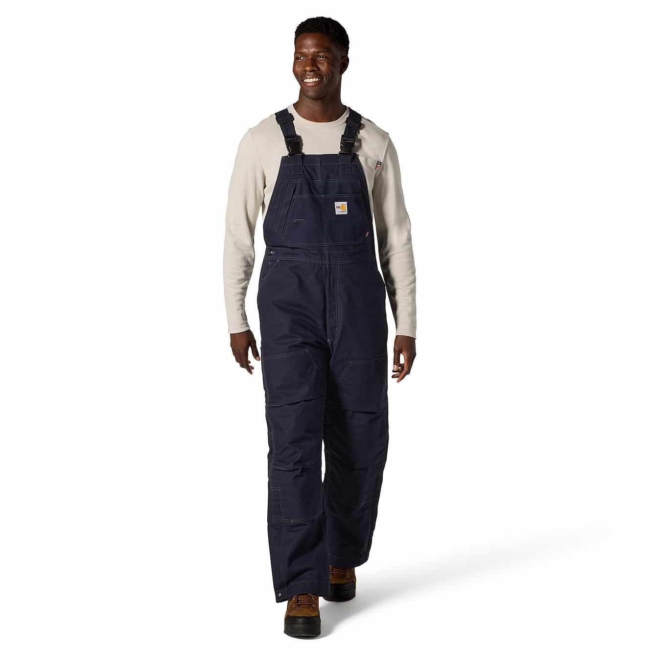 FR Quick Duck Insulated Bib Overall