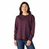 Women's Irvine Loose LS Logo T-Shirt
