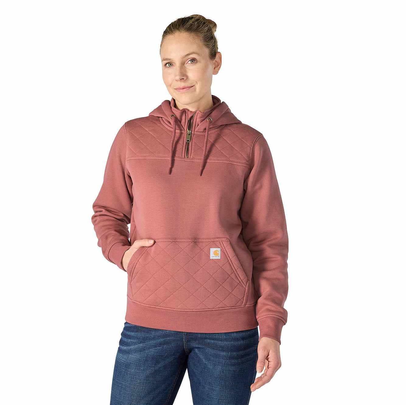 Women's Paxton Quilted 1/4-Zip Sweatshirt
