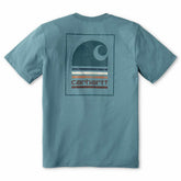 Irvine Relaxed Faded Stripe T-Shirt