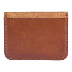 Patina Leather Front Pocket Wallet