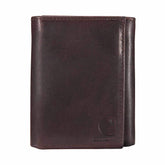Oil Tan Leather Trifold Wallet