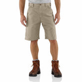 Loose Fit Canvas Utility Work Short