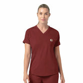 Women's Force Cross-Flex Knit V-Neck Scrub Top