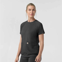 Women's Force Cross-Flex Knit Crew Neck Scrub Top