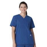 Unisex Force Essentials V-Neck 6-Pocket Scrub Top