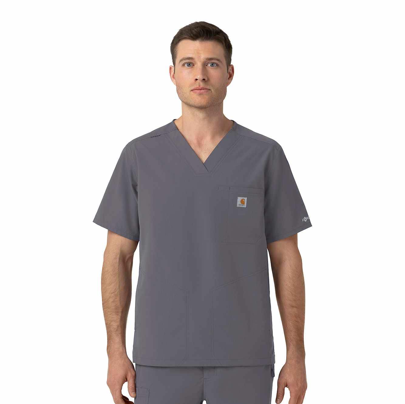Rugged Flex FLD Ripstop V-Neck Scrub Top