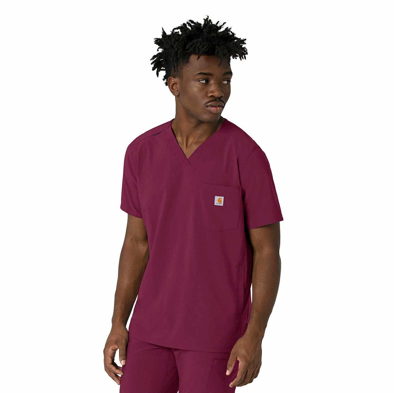 Force Cross-Flex Men's V-Neck Scrub Top