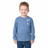 Boys' Long Sleeve Tool Pocket T-Shirt (Toddler/Child)