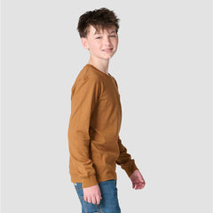 Boys' Long Sleeve Duck Pocket T-Shirt (Child/Youth)