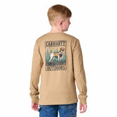 Boys' Long Sleeve Duck Camo Dog Pocket T-Shirt (Toddler/Child/Youth)