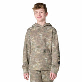 Boys' Long Sleeve Hooded Faded Camo Printed Sweatshirt (Child/Youth)
