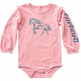 Girls' Long Sleeve Mare Bodysuit (Baby)
