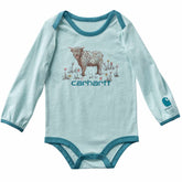 Girls' Long Sleeve Cow Bodysuit (Baby)