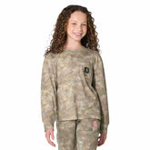 Girls' Long Sleeve Camo Logo T-Shirt (Toddler/Child/Youth)