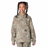 Girls' Long Sleeve Hooded Camo Graphic Sweatshirt (Child/Youth)