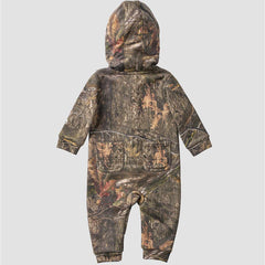 Boys' Long Sleeve Zip-Front Hooded Camo Coverall (Baby)