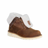 Women's 8" Waterproof Insulated Wedge Fold Down Winter Boot