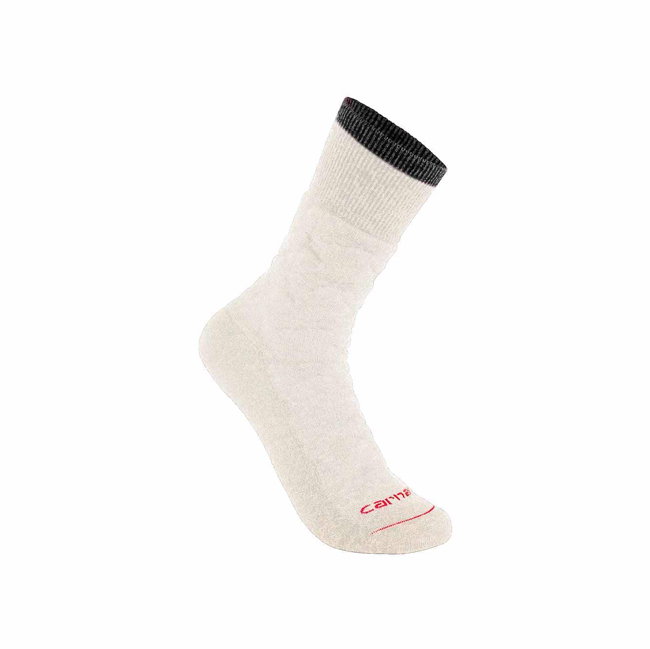 Twin Knit Heavyweight Diamond Plate Crew Sock