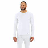 Midweight Stretch Cotton Rib Base Layer Crewneck