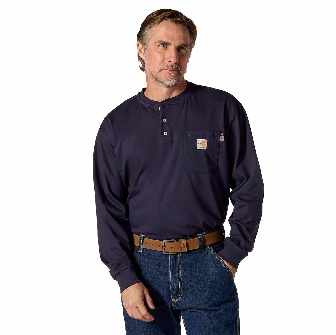 FR Force Dearborn Loose LS Henley