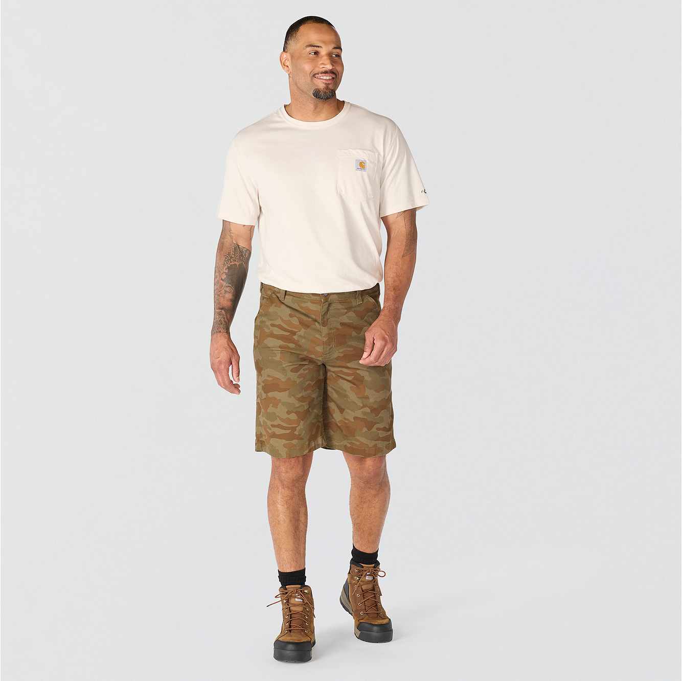 Relaxed 10" Rigby Dungaree Short