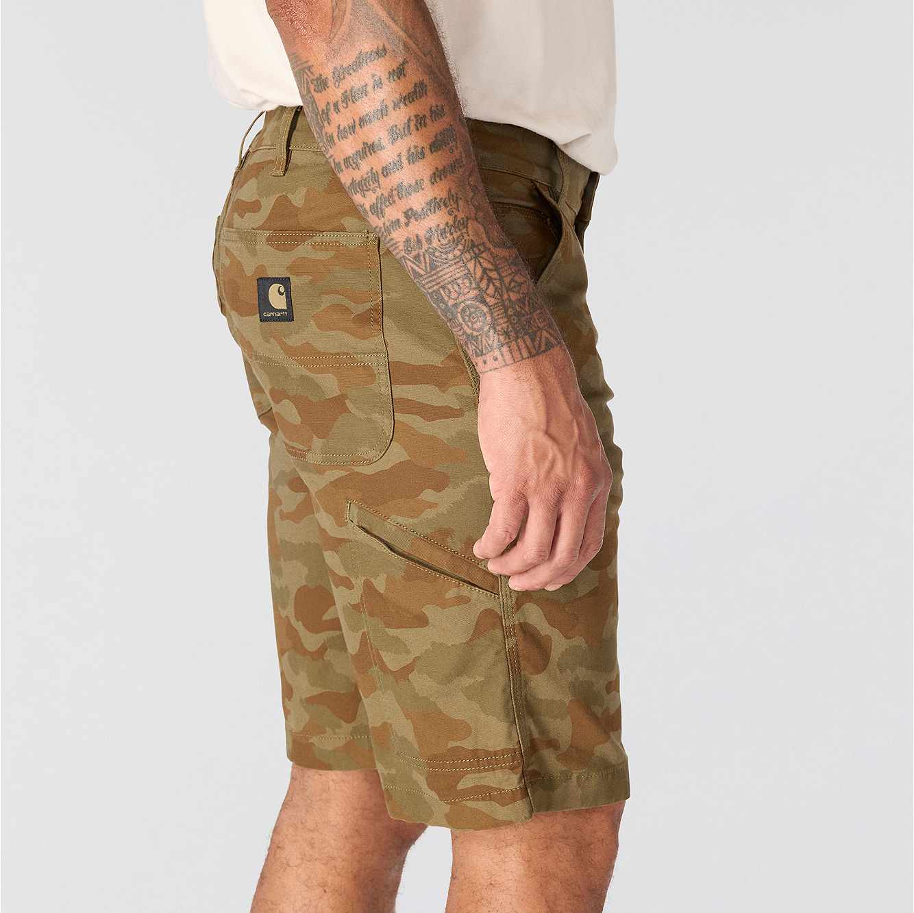 Relaxed 10" Rigby Dungaree Short