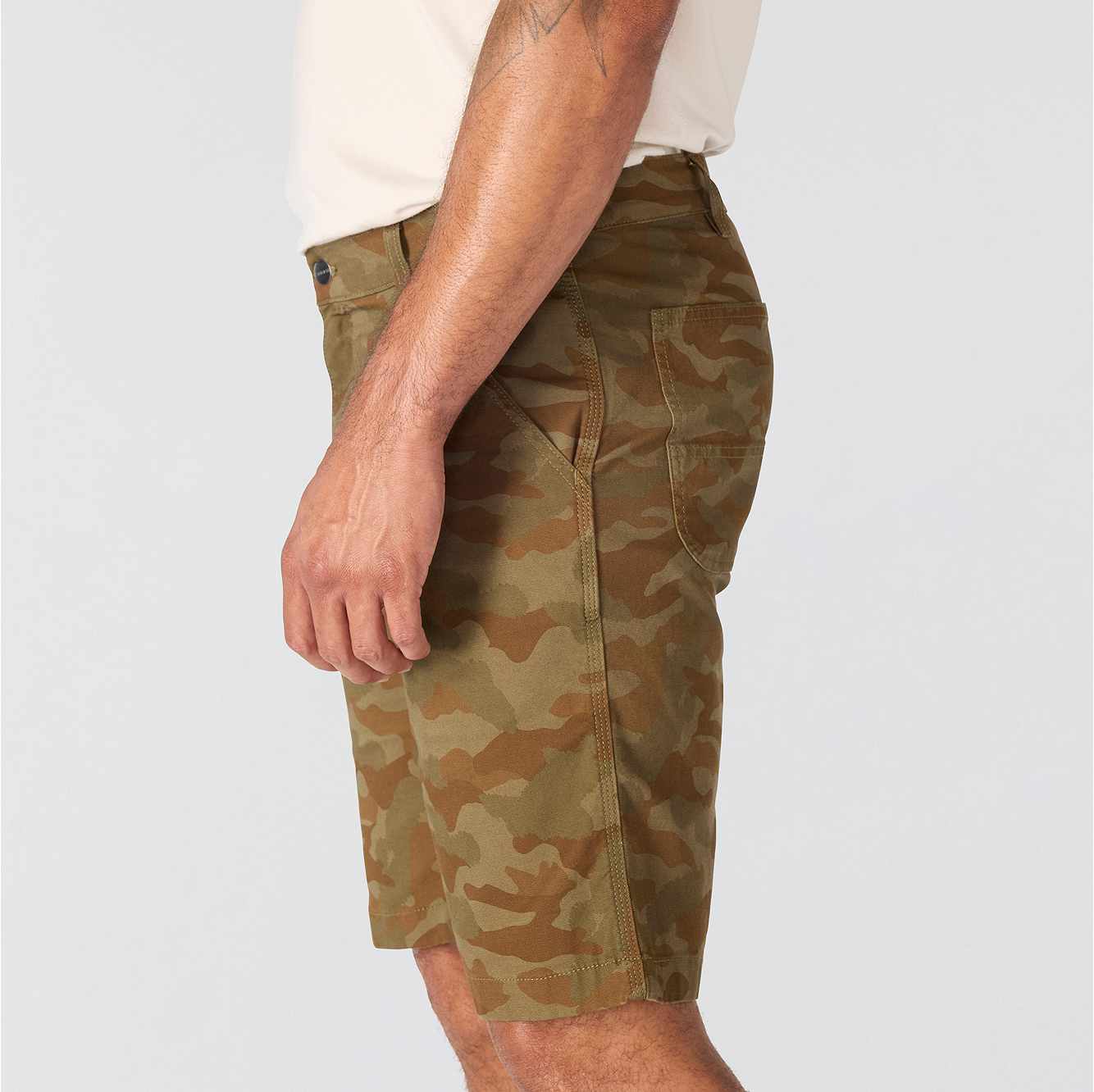 Relaxed 10" Rigby Dungaree Short