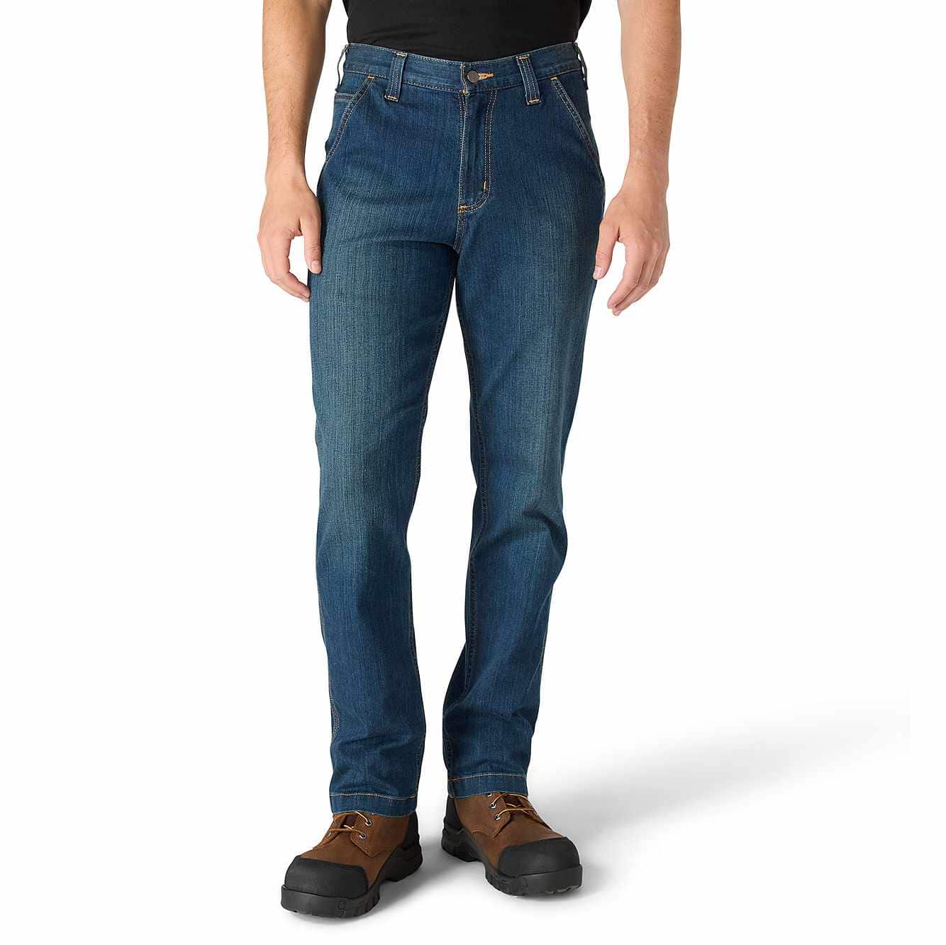 Relaxed Straight Rugged Flex™ Denim Dungaree