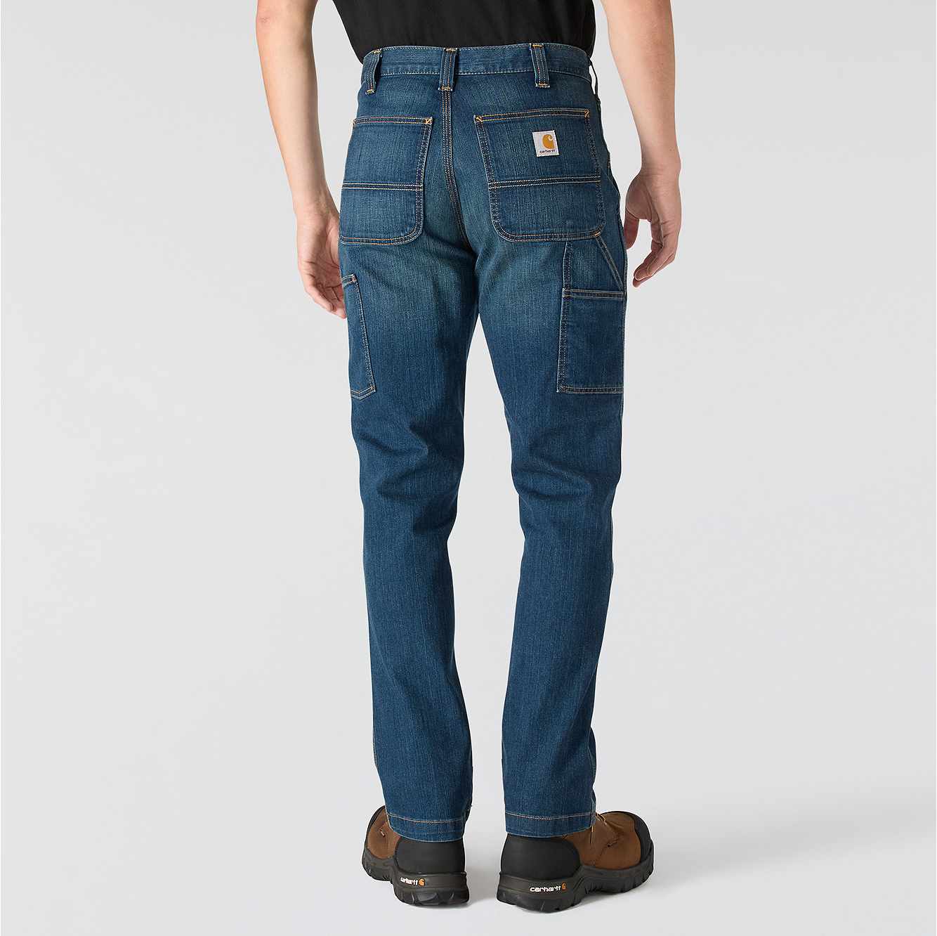 Relaxed Straight Rugged Flex™ Denim Dungaree