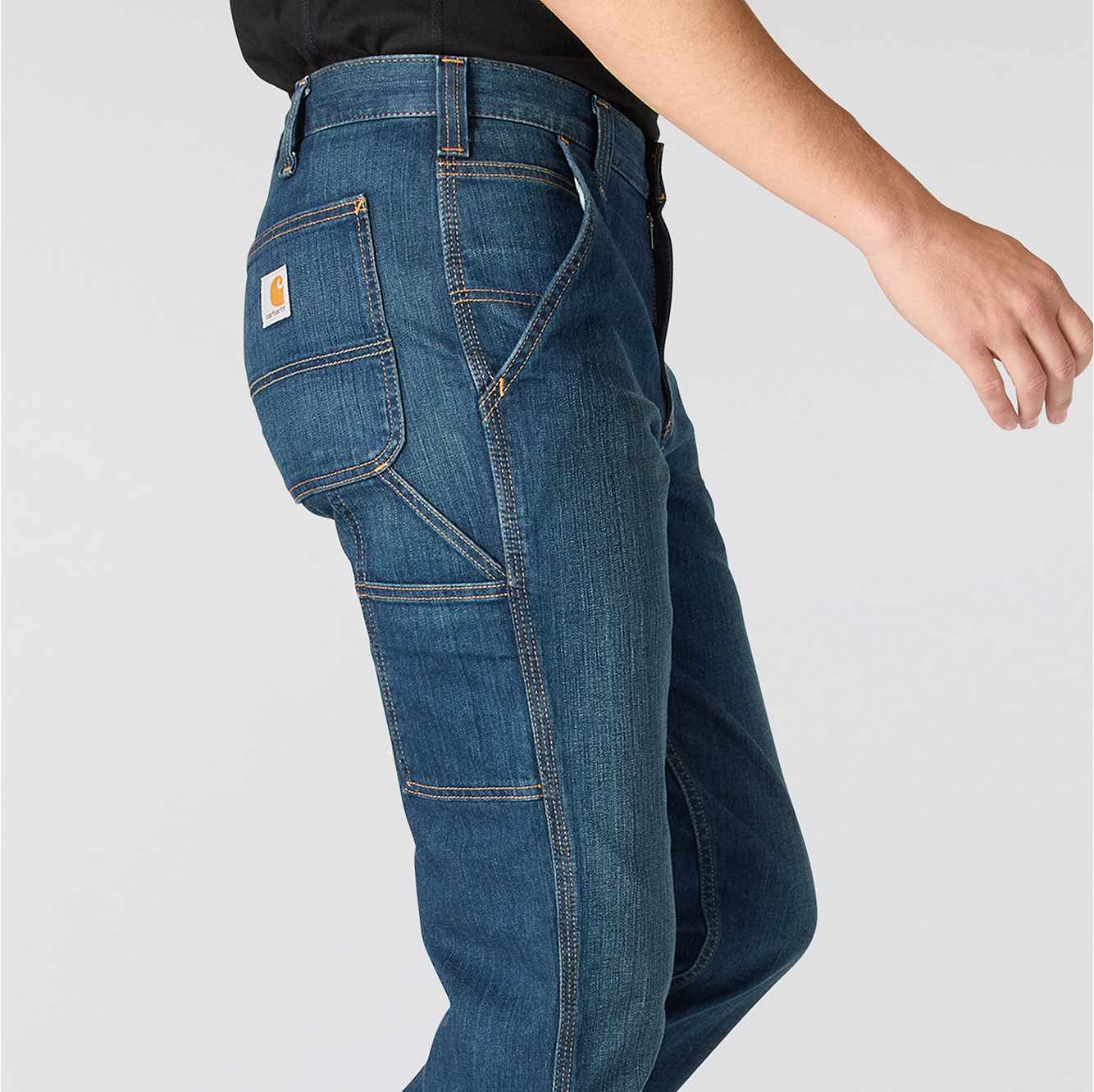 Relaxed Straight Rugged Flex™ Denim Dungaree