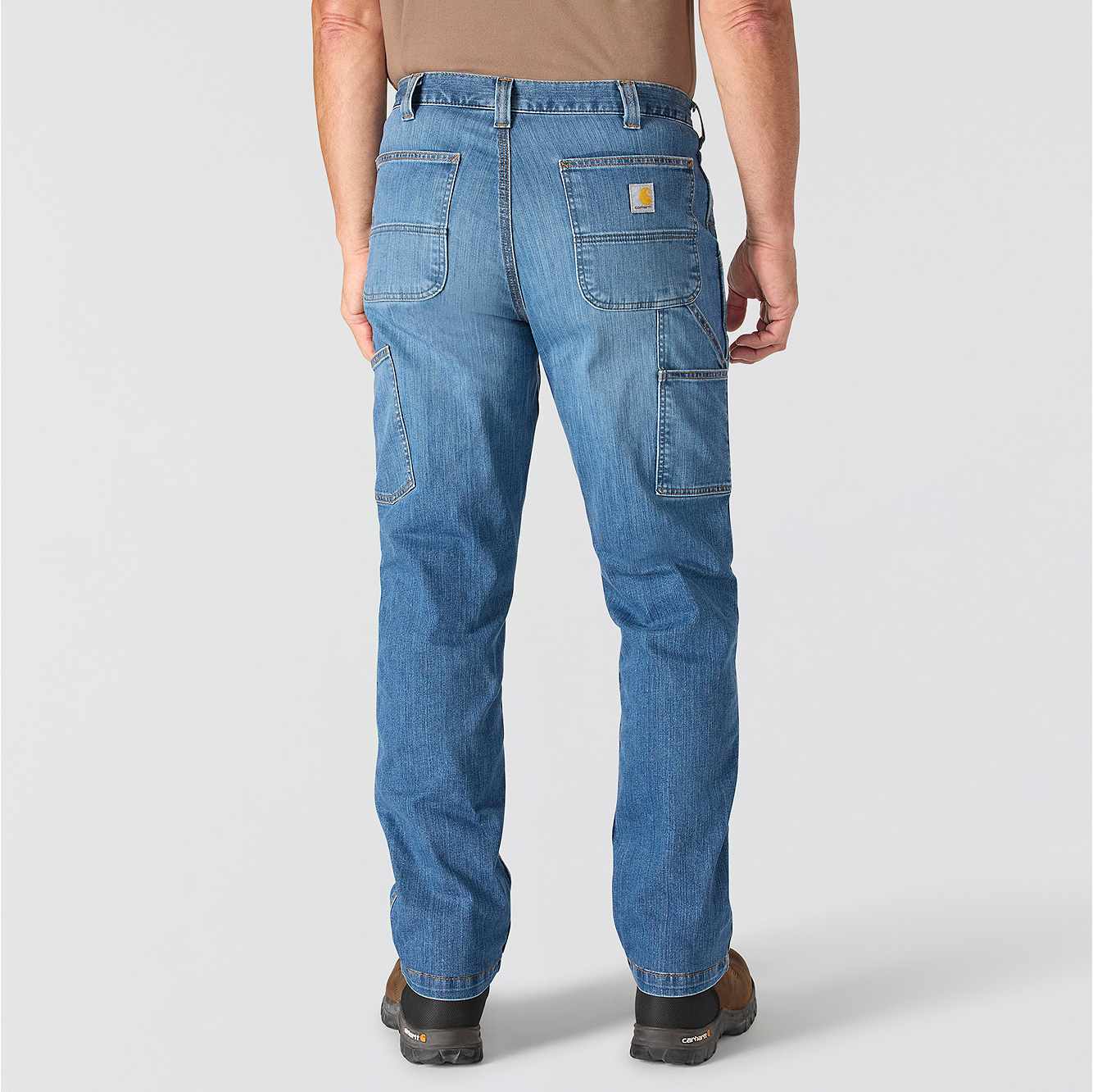 Relaxed Straight Rugged Flex™ Denim Dungaree