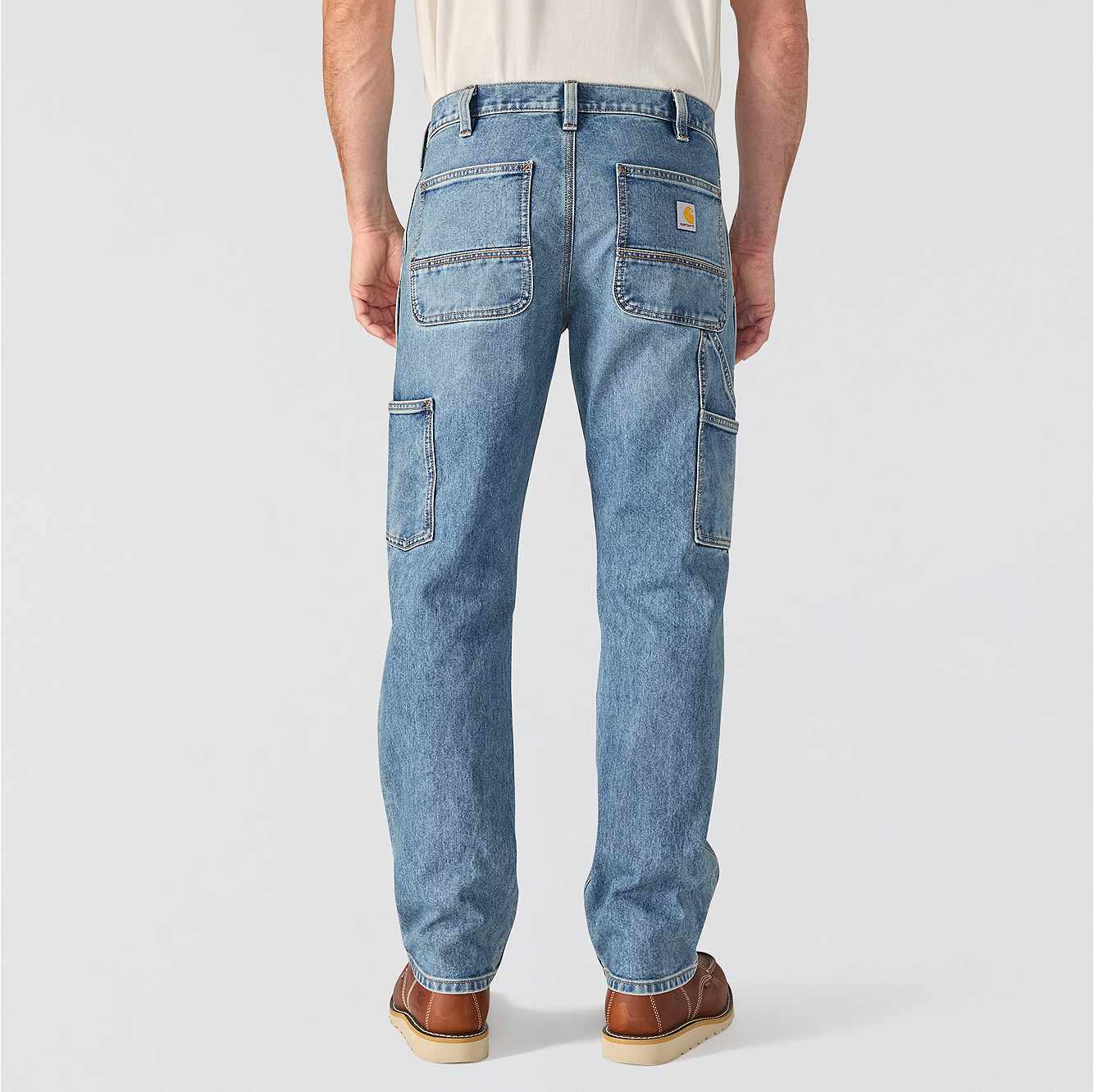 Relaxed Straight Rugged Flex™ Denim Dungaree