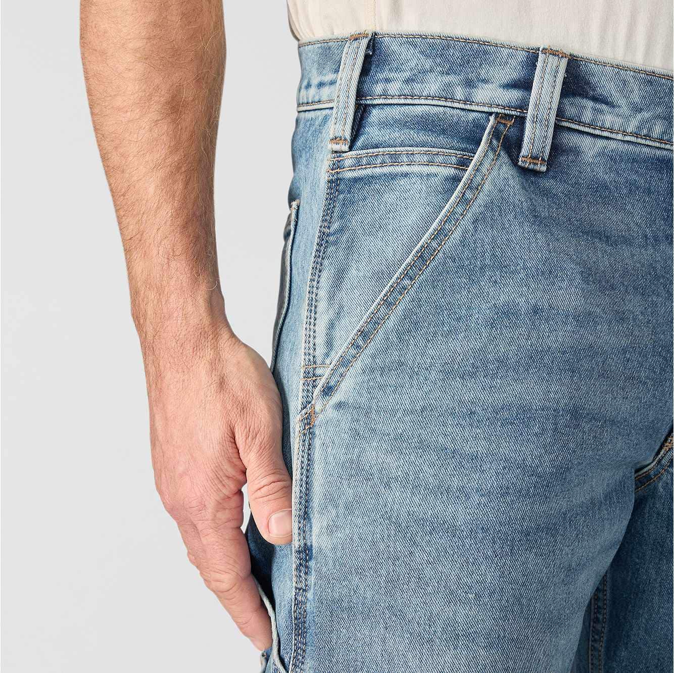 Relaxed Straight Rugged Flex™ Denim Dungaree