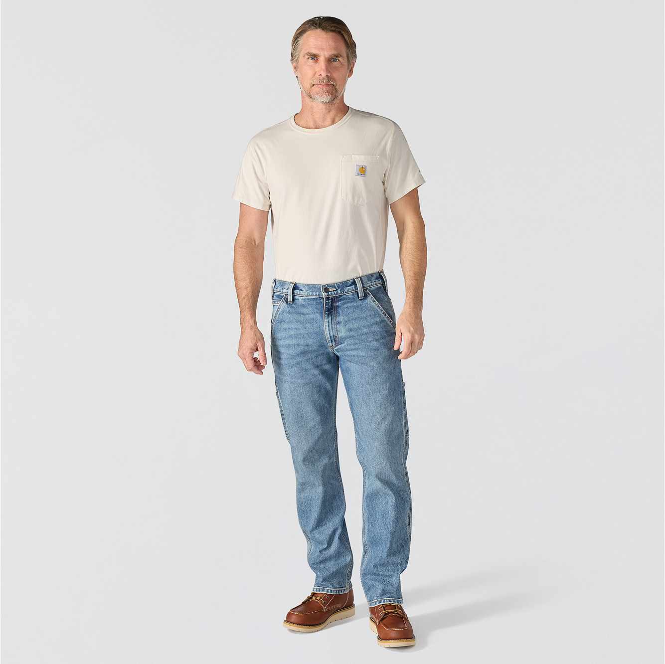 Relaxed Straight Rugged Flex™ Denim Dungaree