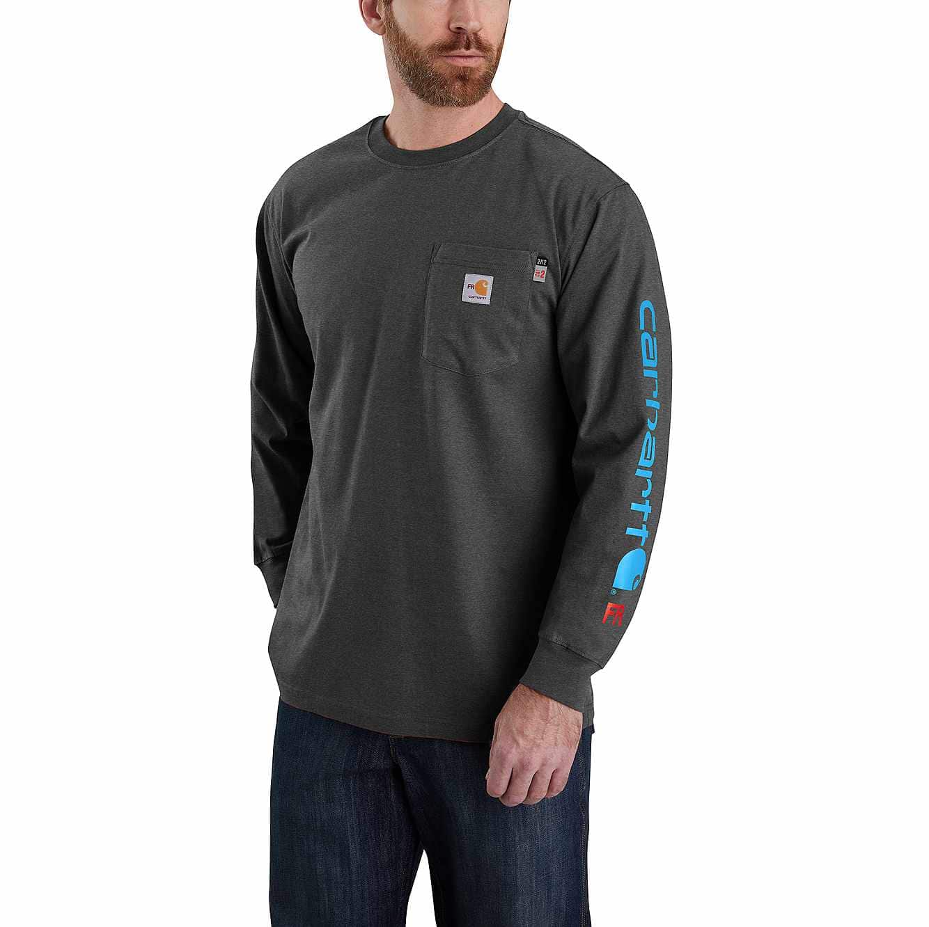 FR Force Irvine Loose LS Logo T-Shirt