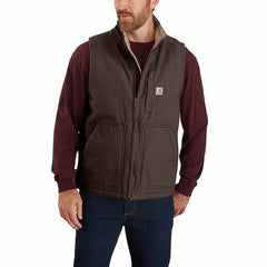 Washed Duck Mock-Neck Vest
