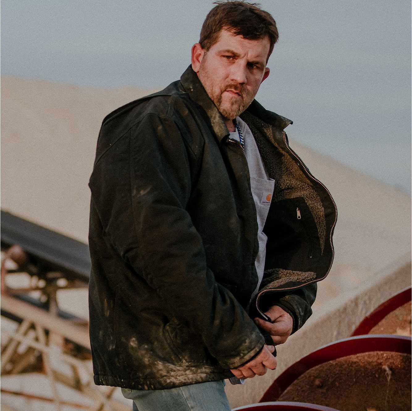 Washed Duck Ridge Coat