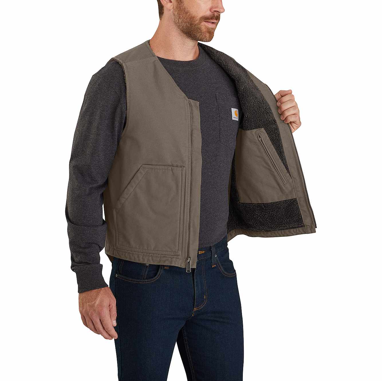 Washed Duck Rugged Vest