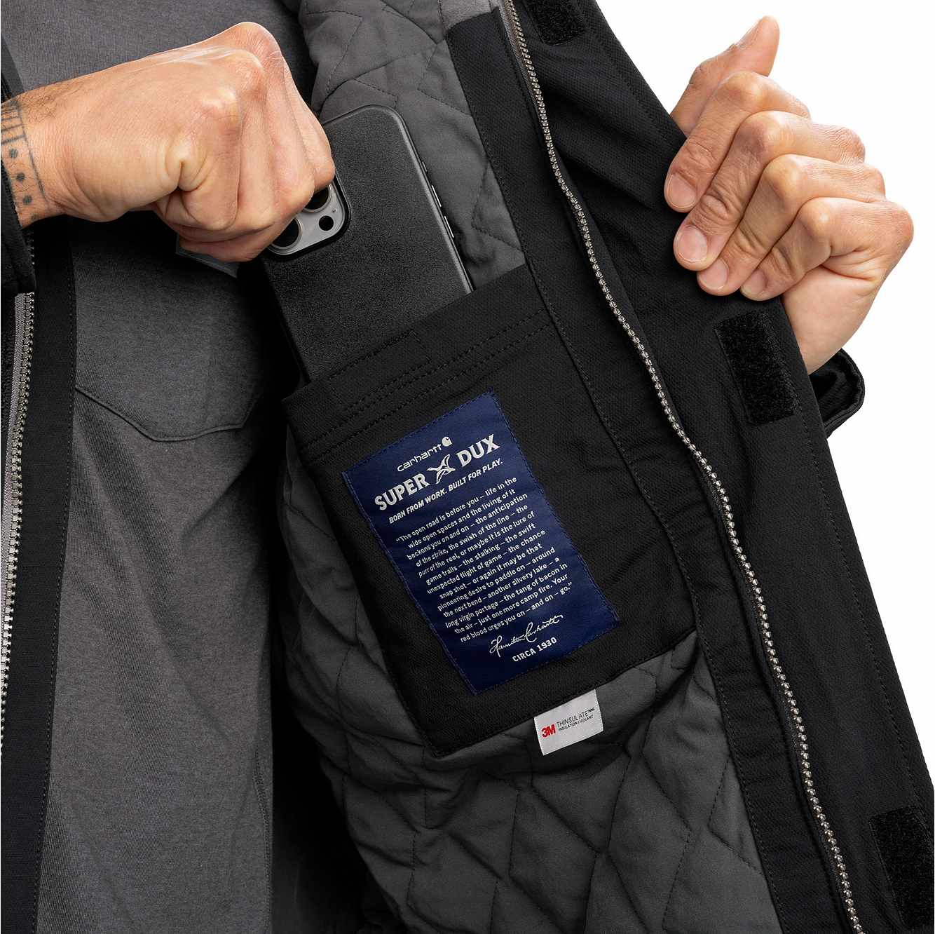 Super Dux™ Relaxed Fit Insulated Traditional Coat - 4 Extreme Warmth Rating