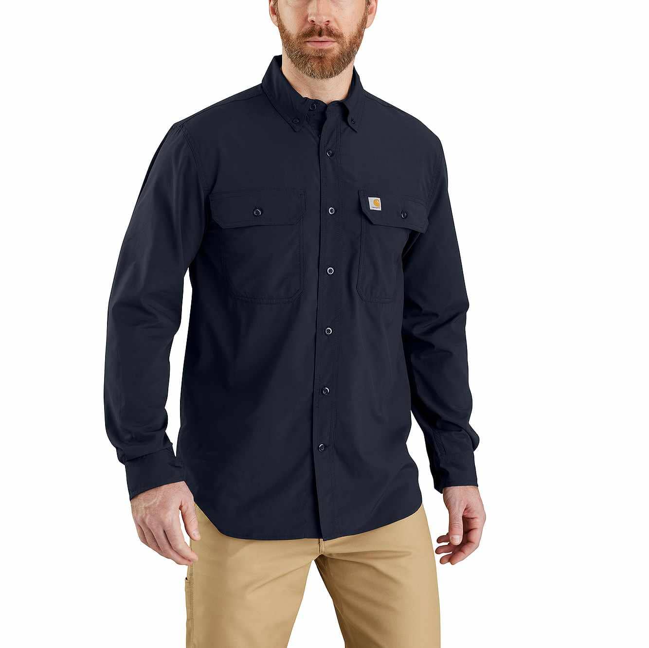 Force Sun Defender™ Chambray Relaxed LS Shirt